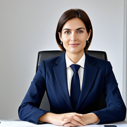 Home 6 사이버 보안 자동화 도구의 유지보수 방법 - Professional Businesswoman**
"A professional businesswoman in a modest business suit, sitting at a ...